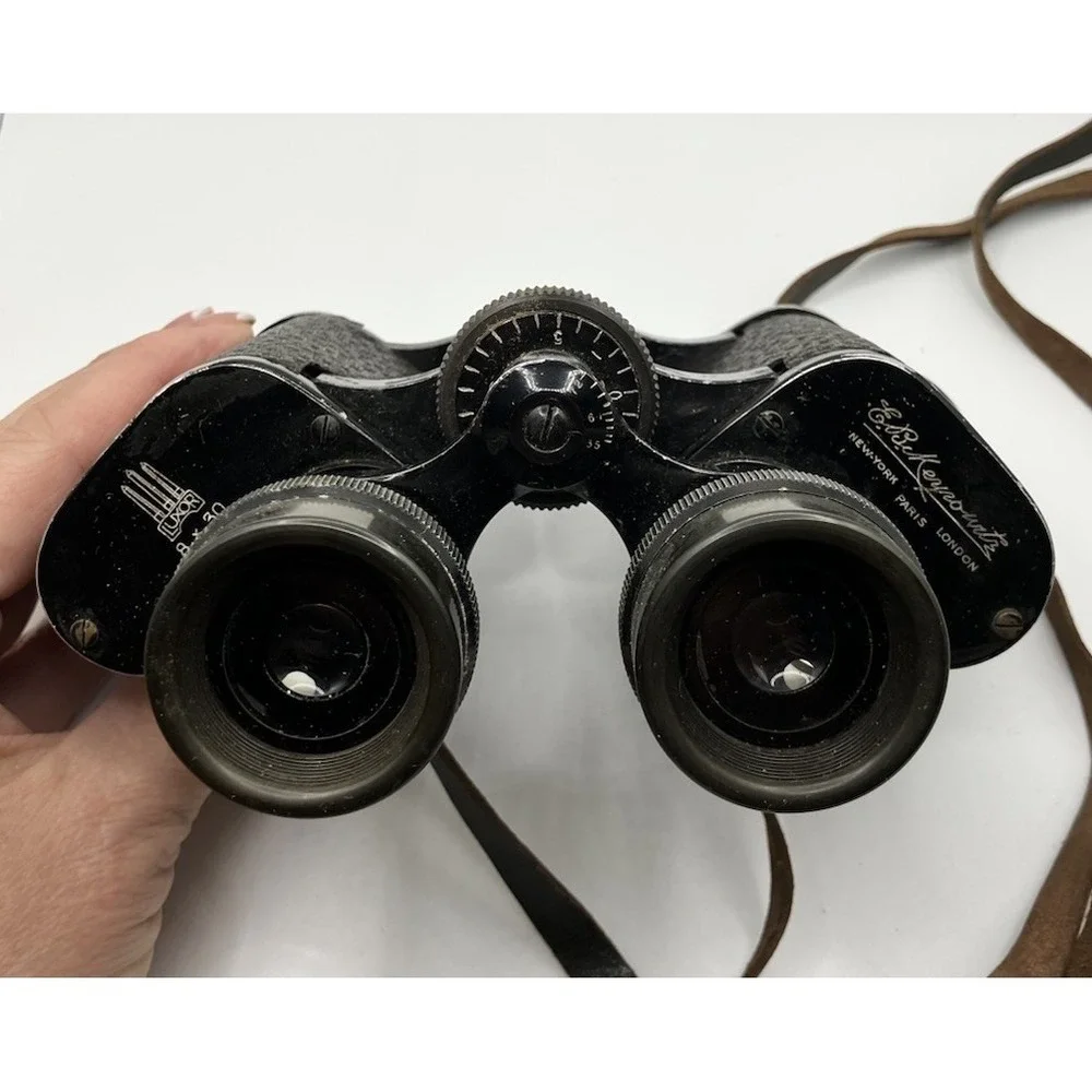 Antique Vintage EB Meyrowitz Binoculars Read